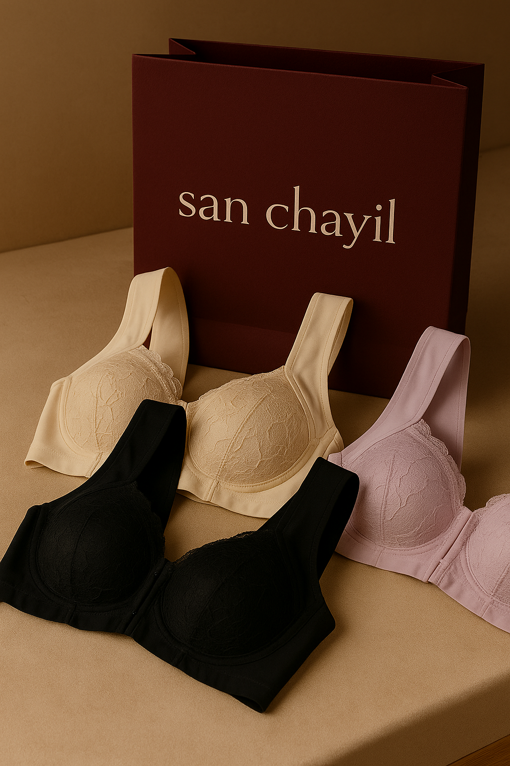 Ultra-Comfort Bra with Maximum Support - 3 pieces
