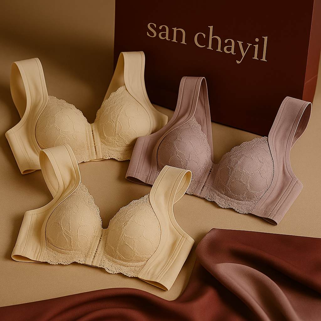 Ultra-Comfort Bra with Maximum Support - 3 pieces