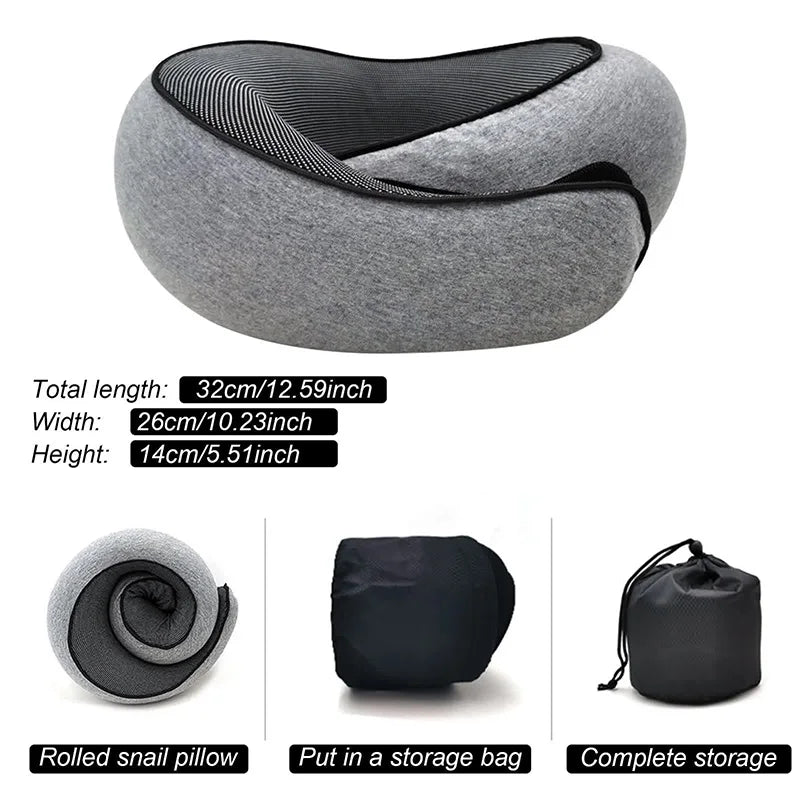 Portable Ergonomic Travel Pillow – Travel Soft