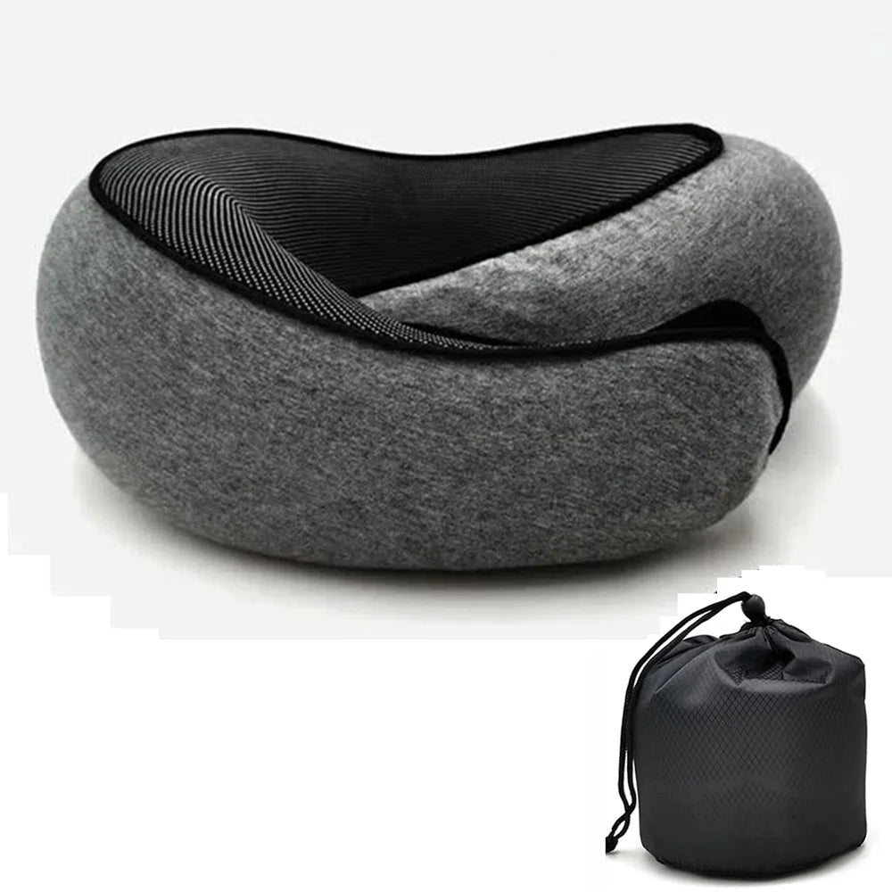 Portable Ergonomic Travel Pillow – Travel Soft