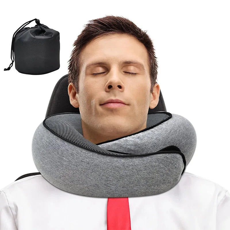 Portable Ergonomic Travel Pillow – Travel Soft