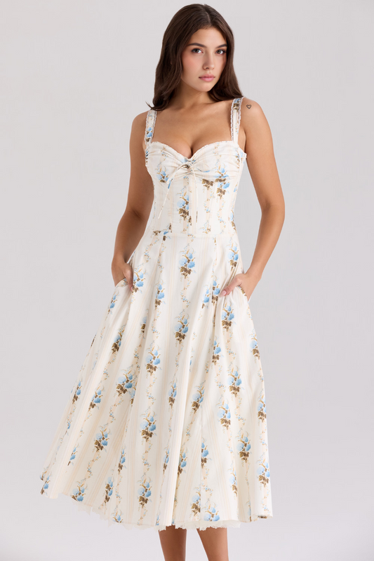 Lace Bustier Dress