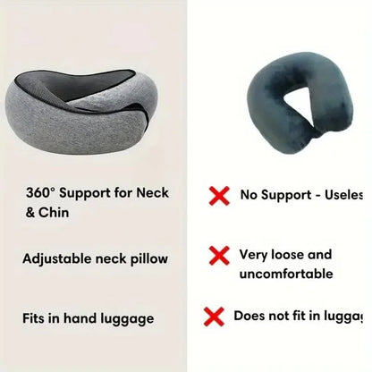 Portable Ergonomic Travel Pillow – Travel Soft